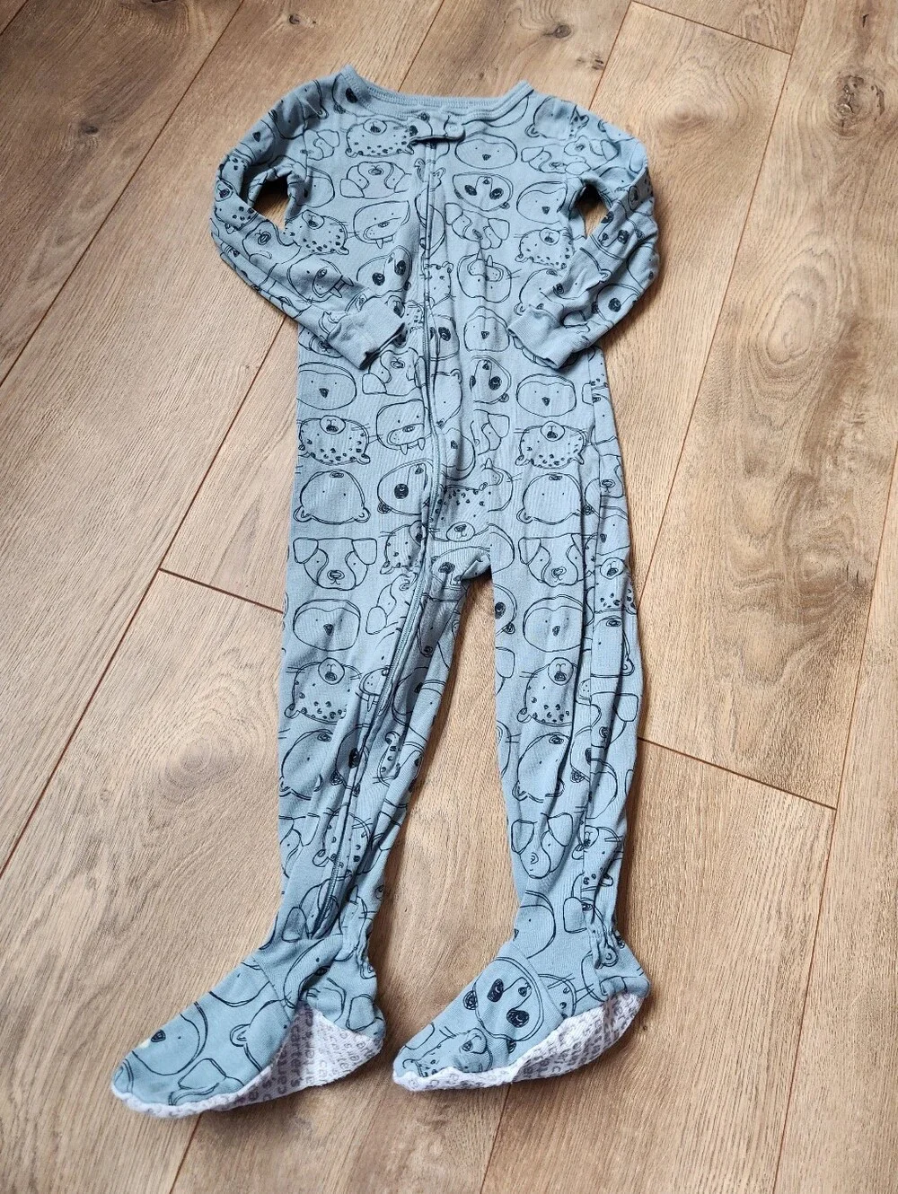 3t Boys Carter's Animal Print Sleeper